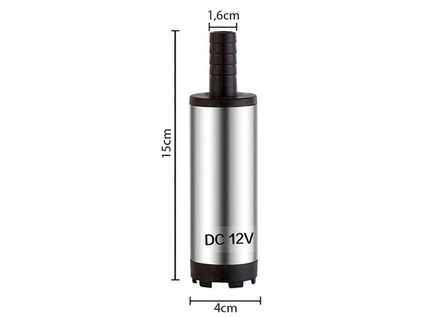 Brændstofpumpe / Oliepumpe / Vandpumpe - 12V - 12L/min