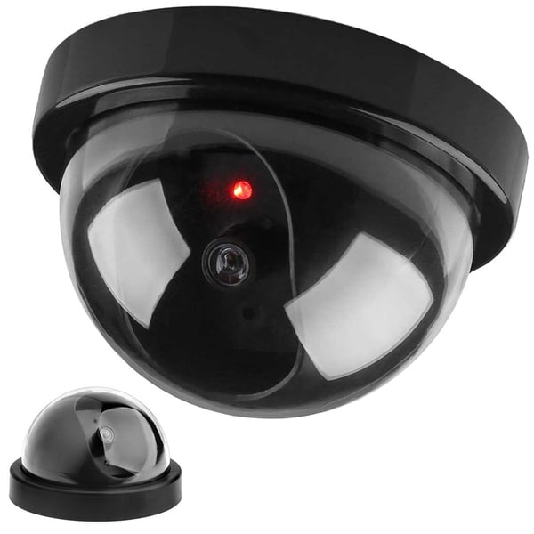 Falsk Overvågningskamera - Dummy Kamera med LED Falsk Overvågningskamera - Dummy Kamera med LED