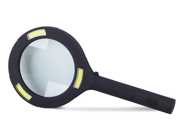 Forstørrelsesglass med LED-belysning