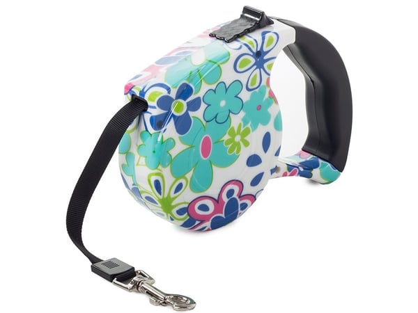 Rullebånd / Hundebånd - 5m - 15kg - MultiColor