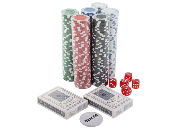 Pokerset Väska - 300 Marker - Poker - Texas Strong