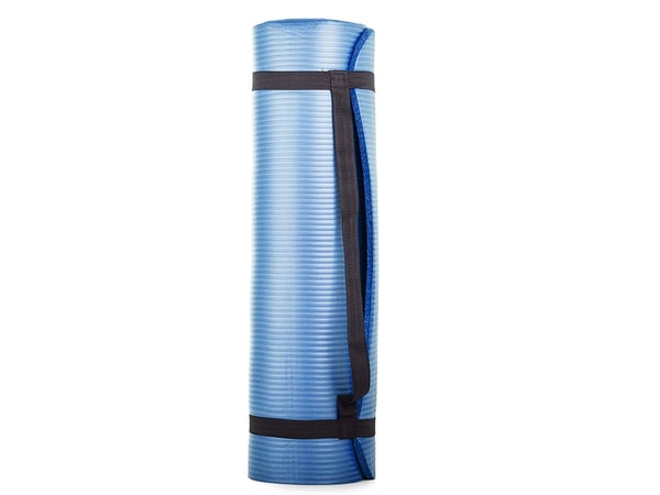 Yogamatte / Treningsmatte - Matte til Yoga - 180 x 60 cm - Blå