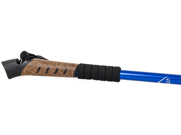 Gåstav / Vandrestav / Gåstav - Justerbar højde - Blå