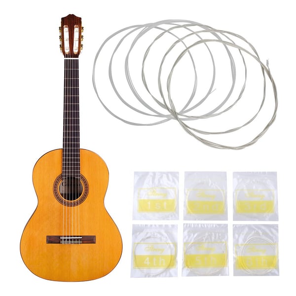 Gitarrsträngar Nylon .028-043 - Akustisk gitarr strängar 1-Pack Gitarrsträngar Nylon .028-043 - Akustisk gitarr strängar 1-Pack