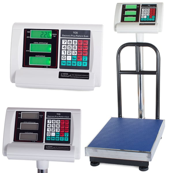 Industrivægt / Platformsvægt / Digital Vægt - 100 kg