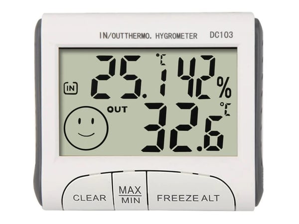 Väderstation - Termometer & Hygrometer