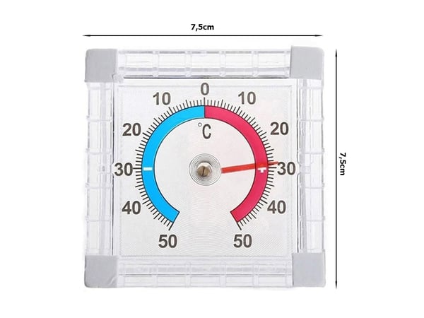 Selvklæbende termometer