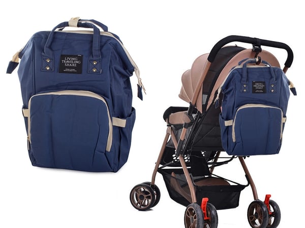 Ryggsekk / Veske / Vognveske - 15kg - Mørkeblå