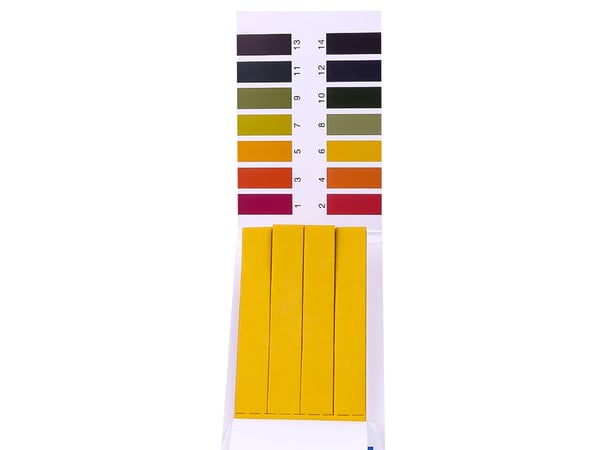 Lakmuspapirstrimler pH-måling 1-14 80 stk