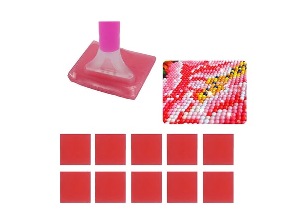 Perleoppbevaring + Tilbehør for Diamantmaling - Diamond Painting