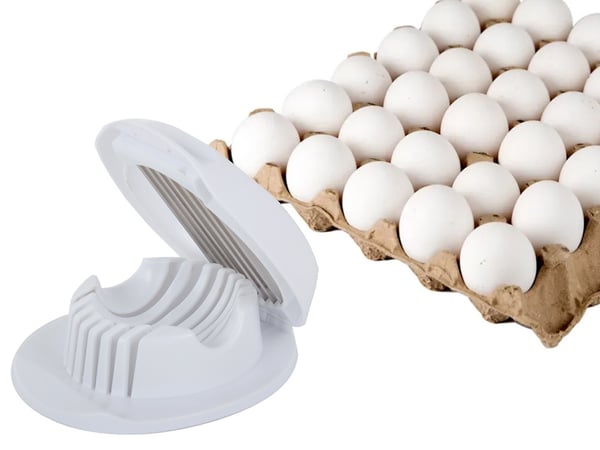 Eggedeler - Eggskjærer - Skjærer jevne skiver