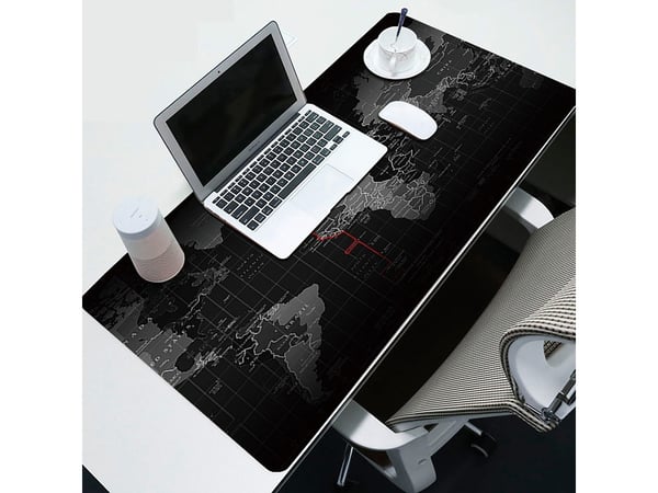 Musematte Verdenskart - 90x40 cm - Gaming