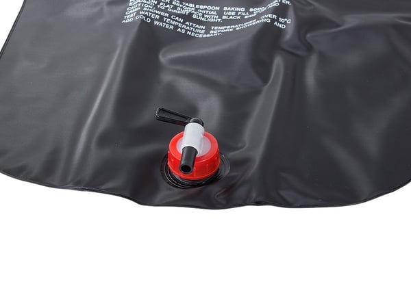 Solar campingfält dusch 20l