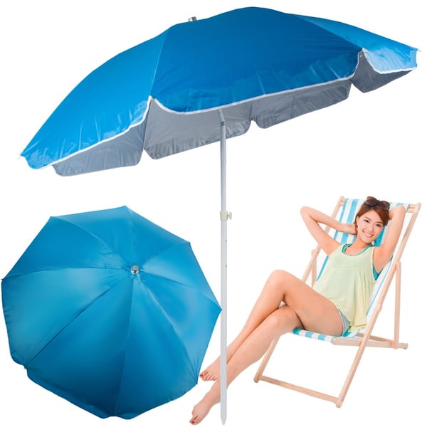 Stort Parasol med UV Beskyttelse - 170cm