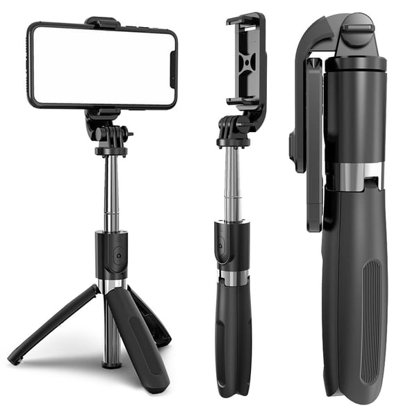Selfie stick stativ fjärrkontroll bluetooth