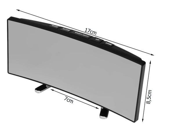 Väckarklocka - Digital med LCD & Termometer - Klocka
