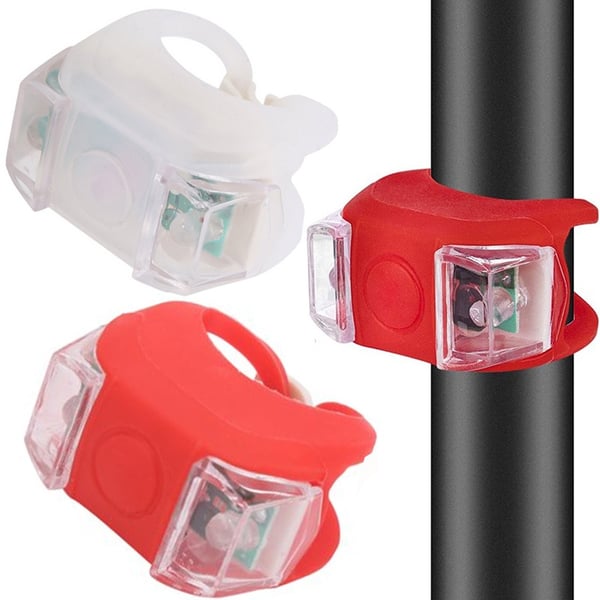 2stk LED-Lys - 45x45 mm - For Syklister og Fotgjengere
