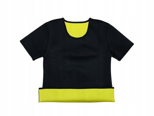 Kortærmet Kompressionstrøje / Fitnesstrøje Neopren – T-shirt Dame - M