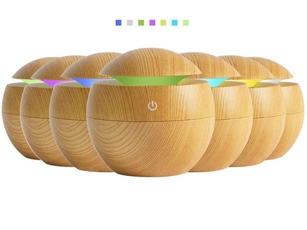 Ilmankostutin / Tuoksunlevittäjä - Aromalamppu RGB-valaistuksella