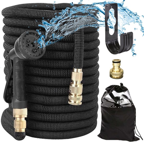 Hageslange med sprøytepistol - 45 meter