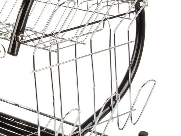 Oppvaskstativ med to nivåer - Oppvaskstativ med avrenning