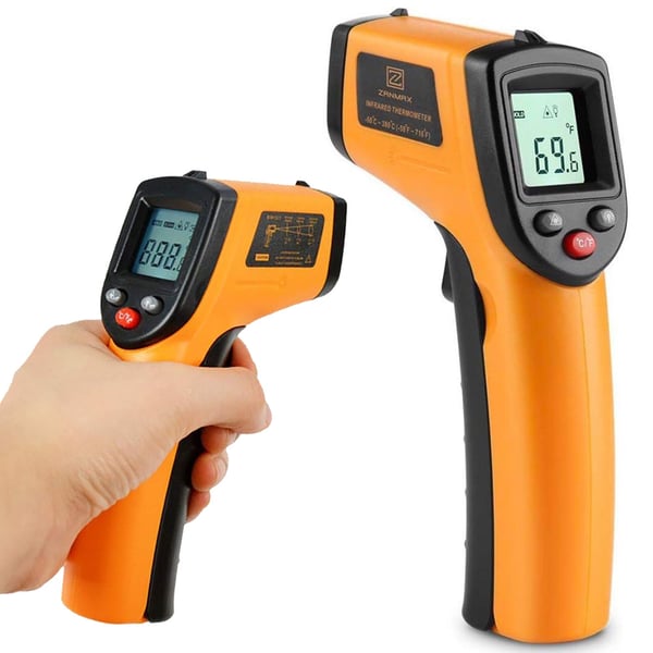 IR-termometer - Infrarød