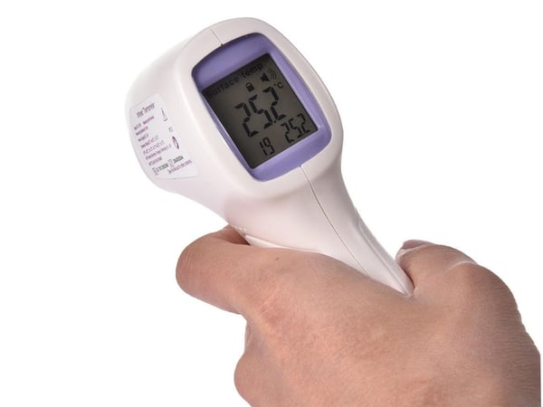 IR-termometer - Infrarød