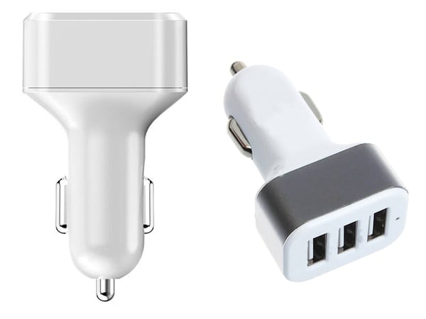 Biladapter / USB adapter till bilen - 12-24V