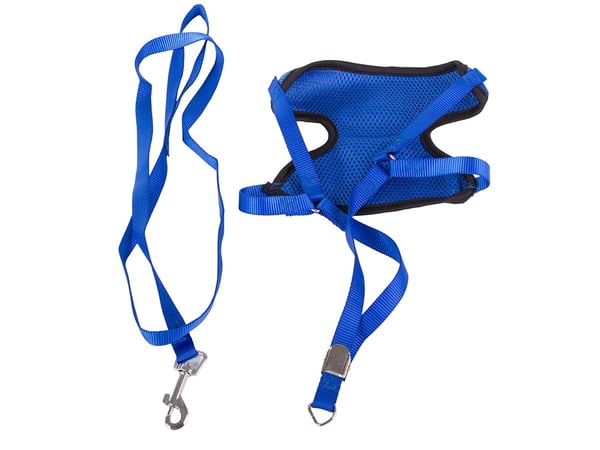 Hundesele med kobbel / Hundekobbel - 120 cm