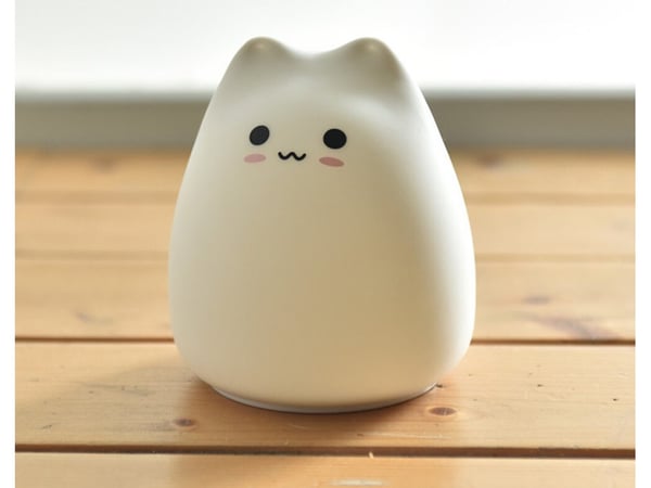 LED-lampe / Trådløs Nattlampe – Kattunge
