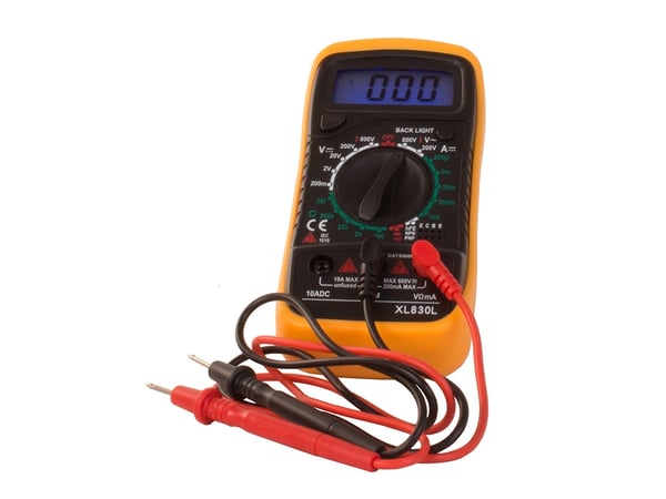 Digitalt multimeter med bakgrunnsbelysning - Måleinstrument