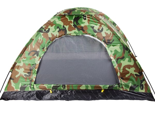 Telt / Campingtelt - Kamuflasje - 1-2 personer