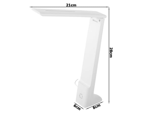 Skrivebordslampe / Natlampe - Justerbar med 3 indstillinger - LED