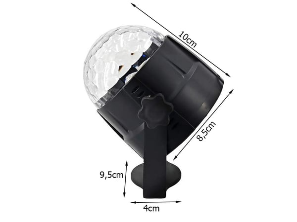 Disco Kule Projektor – LED RGB Spotlight