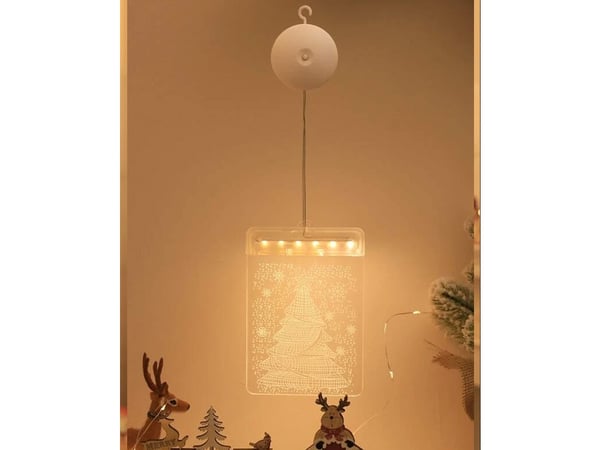Jul LED-lampe Vindu