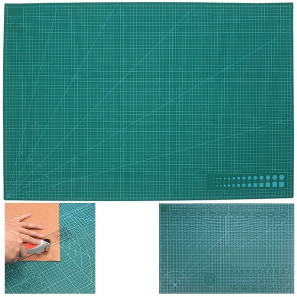 Självläkande Skärmatta A1 Dubbelsidig – 60 x 90 cm - Green