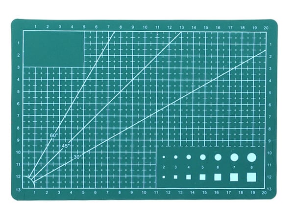 A5 Skjærematte – Selvhelende (22x15 cm) - Green