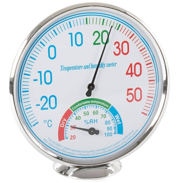Hygrometer & Termometer - Måler luftfuktighet og temperatur