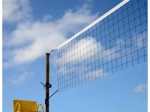 Volleybollnät - 9,5x1 m - Black