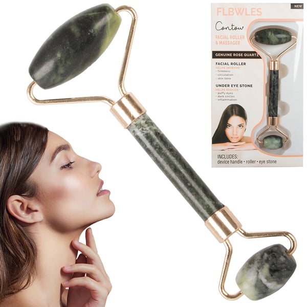 Jade Massasjerulle / Ansiktsmassasje - Masser ansiktet Jade Massasjerulle / Ansiktsmassasje - Masser ansiktet