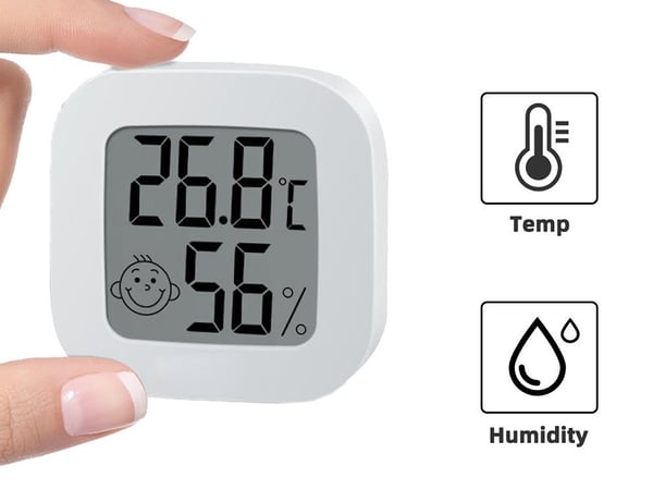 Værstasjon - Termometer & Hygrometer