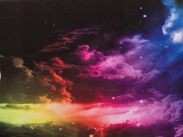 Musemåtte Stor - Gaming - 80x30cm – Himmel