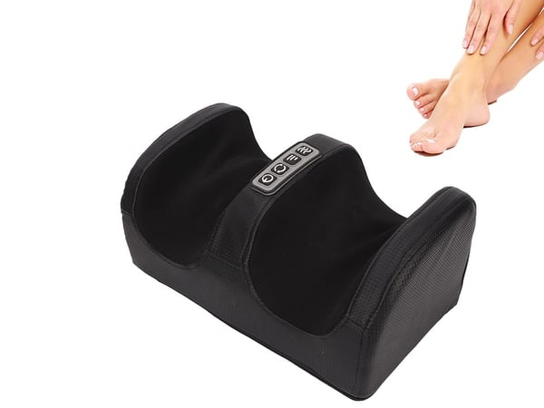 Shiatsu fodmassageapparat elektrisk massagevarmer