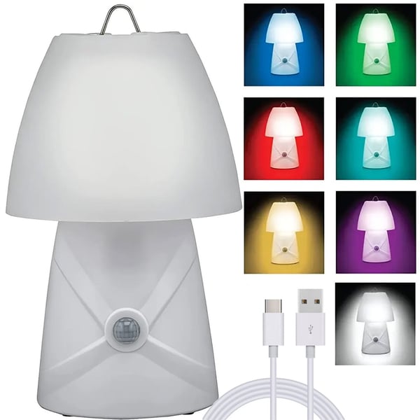 Trådløs RGB LED-lampe - Bevægelsessensor - Natlampe til Børn