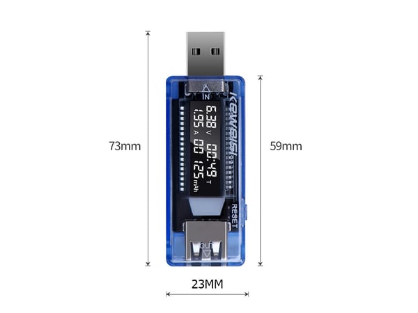 USB-testare - Voltmätare