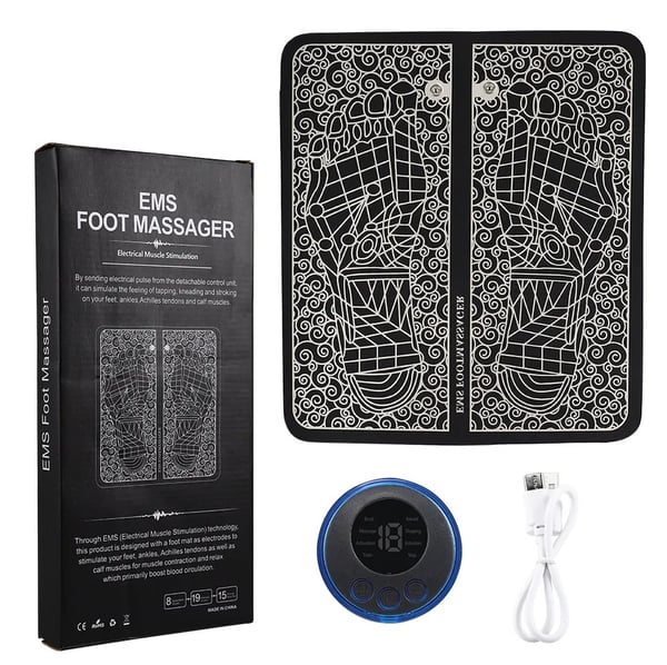 Fodmassage / Elektrostimulator - Massagemåtte til fødder