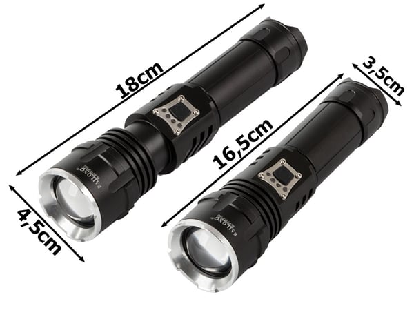 Taskulamppu / Taktinen LED-lamppu - XHP160