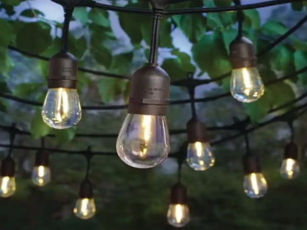 LED-valosarja - Aurinkokenno - 10-20m - 15 LEDiä