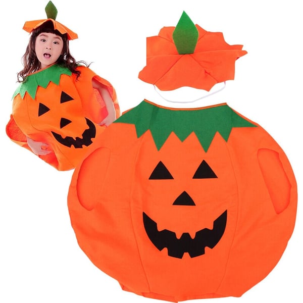 Halloween Gresskar Kostyme - Barn