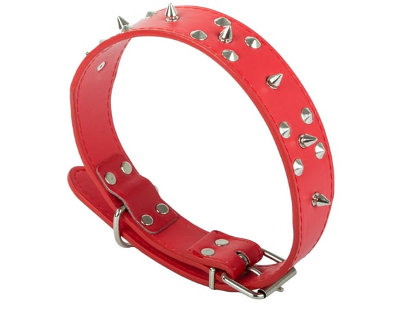 Hundehalsbånd med nagler - Halsbånd for katter og hunder - XL